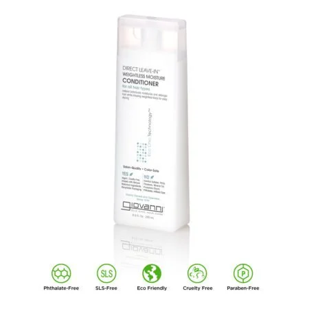Giovanni Eco Chic Direct Leave In Weightless Moisture Conditioner, 250ml