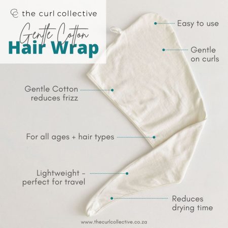 Gentle cotton curl towel for curly hair
