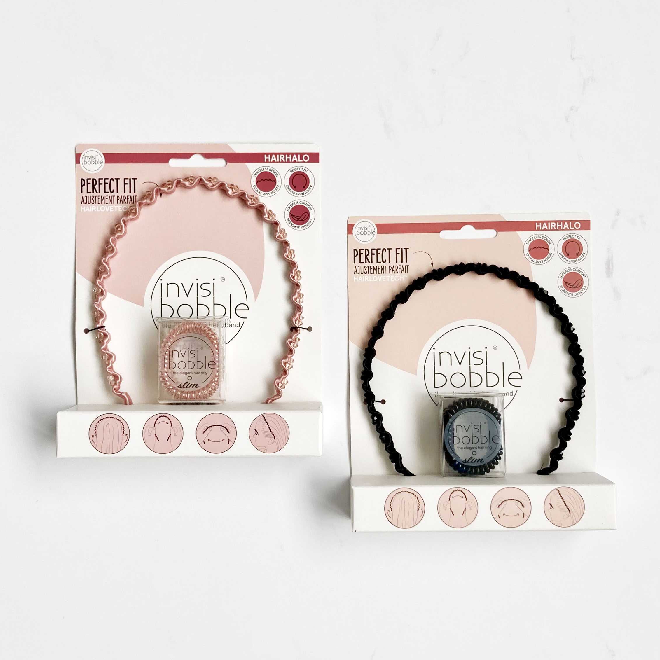 Invisibobble HairHalo with FREE Invisibobble Slim The Curl Collective