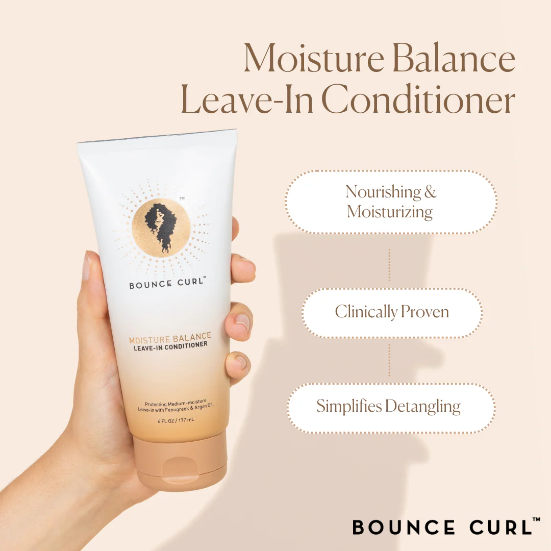 Bounce Curl Moisture Balance Leave-In Conditioner, 177ml - Image 4