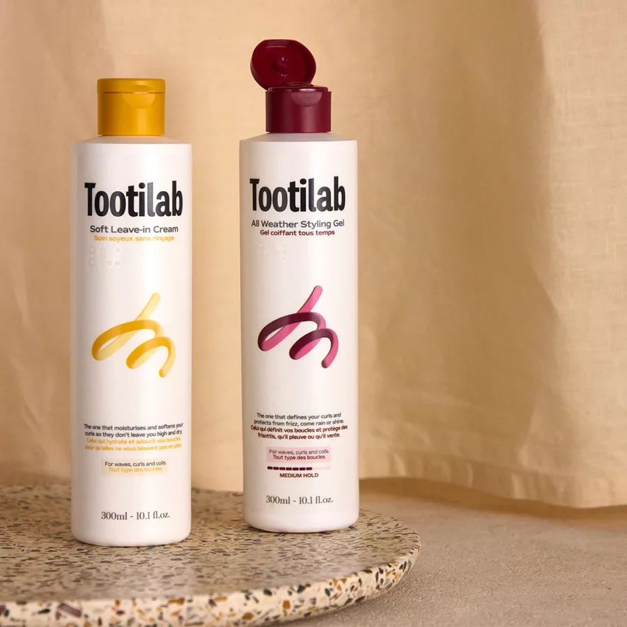 Tootilab Styling Bundle, Soft Leave-in Cream & All Weather Styling Gel - Image 12