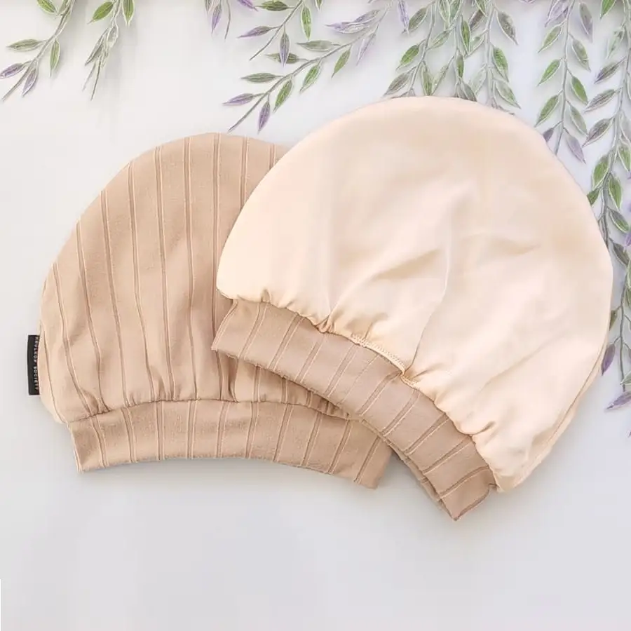 Satin Lined Knit Cap - Image 4